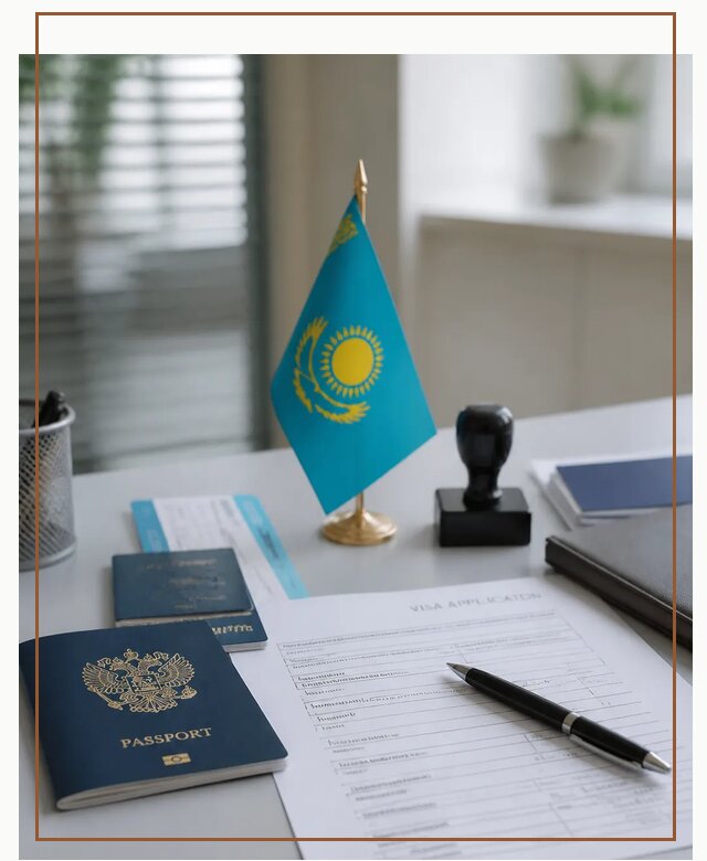 Оформление визы в Казахстан для поездки и работы в Урюпинске