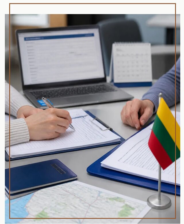 Профессиональное оформление визы в Литву для поездки в Урюпинске