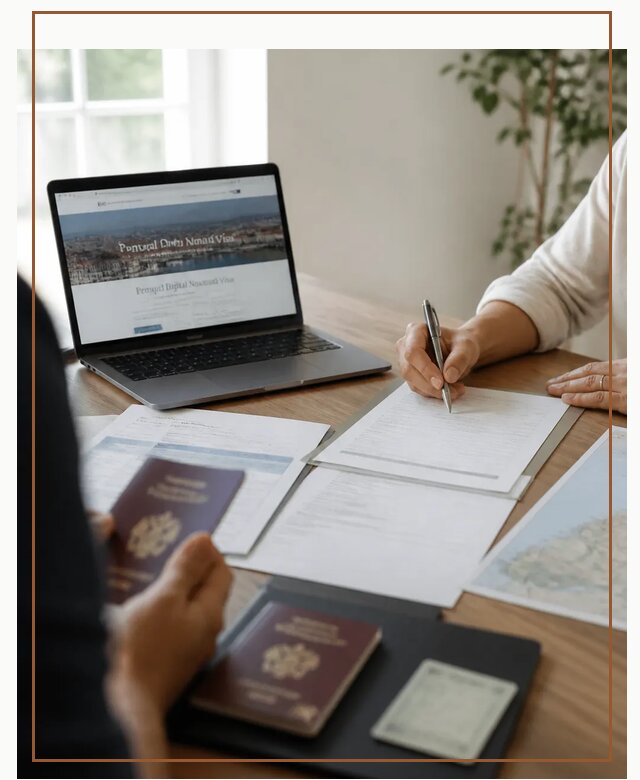Оформление Digital Nomad и ВНЖ Португалии в Урюпинске