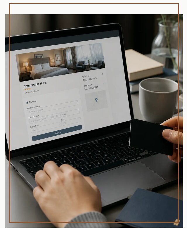 Оплата бронирования Booking в Урюпинске по цене от 4635 р. | Гиперактив-Рюп